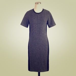 J. Crew houndstooth dress